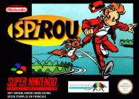 Spirou PAL Super Nintendo PAL box art